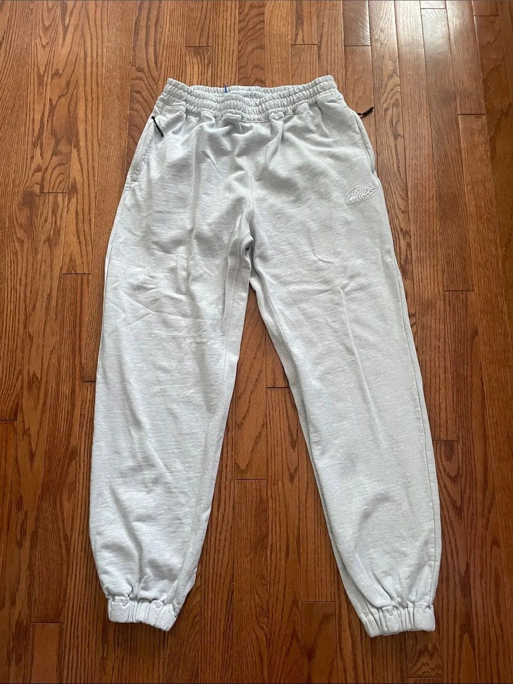 Atmos Cream White Jogger Sweatpants Sz XL